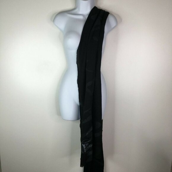 Scarf Art meet Fashion Black Printed - Picture 1 of 4
